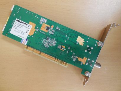 Medion CTX948_V1 20036316 TV DVB-T DVB-S Combo Card TV Karte Video Audio IN*tk02