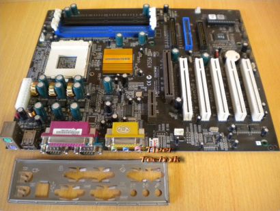 Elitegroup ECS K7S5A V3.1 Mainboard +Blende Sockel 462 A DDR oder SDRAM* m13