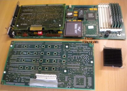 Siemens D674-VF74 GS2 CPU Karte +Intel 486 DX2-66MHz +16MB +E100-V3 GS6 ISA*m558