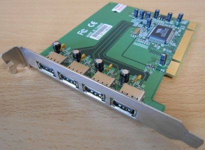 4-Port Hi-Speed USB2.0 PCI Karte Adapter Card Verschiedene Hersteller Marke*sk37