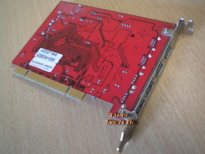 7-Port PCI Adapter Card 4x USB 2.0 & 3x FireWire IEEE 1394a* sk19