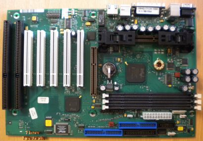 FSC D1107-A11 GS 2 Mainboard +Blende 2x ISA Slot 1 Intel 440BX AGP PCI LAN* m580