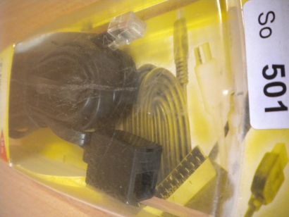 Teccus by Vivanco RJ12 6P6C modular Verlängerung RJ12 St. - RJ12 Kupplung* so501