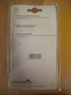 BigBalloon 20-pol universal SCART Verlängerungskabel 3m Stecker - Kupplung*so503