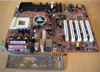 Abit NF7 V2.0 Sockel A 462 Mainboard + Blende FSB400 DDR400 LAN 5.1 Audio* m591