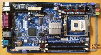 IBM ThinkCentre S50 A50 Rev 2.6 Mainboard + Schiene Sockel 478 FRU 89P7933* m594