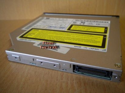 Toshiba SD-R6112 DVD-RW Laptop Brenner mit GERICOM Blende schwarz* L726