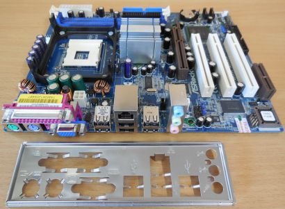 ASRock P4i65G Rev 1.01 Mainboard NEU OVP Sockel 478 AGP DDR VGA Sound LAN* m600