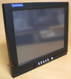 Glancetron GM-MT-1503-BU Typ 5RHA 15 Zoll Touchscreen TFT LCD VGA Monitor* mo03