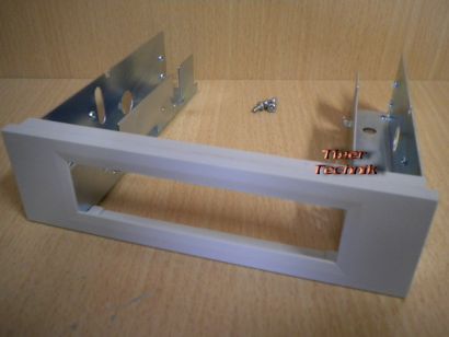 Einbau - Schienen - Winkel dazu Blende beige für 3.5 Zoll zu 5.25 Zoll* PZ135
