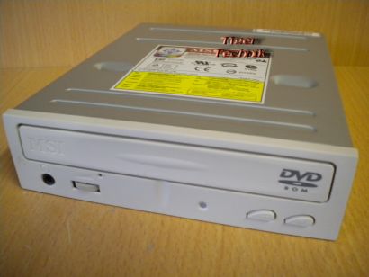MSI D16 MS-8216 DVD-ROM Laufwerk ATAPI IDE beige* L244
