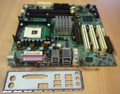 Asus P4SD-VX rev. 1.03 Mainboard Motherboard + Blende Sony Vaio Sockel 478 m25