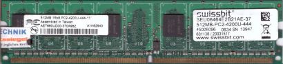 Aeneon AET660UD00-370A98Z PC2-4200 512MB DDR2 533MHz Arbeitsspeicher RAM* r81