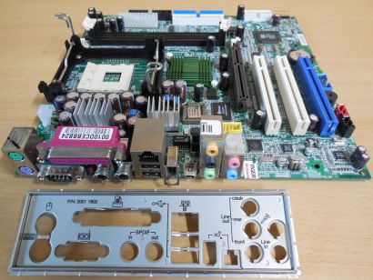 Medion MD5000 Ver1.2 MSI MS-6701 Mainboard +Blende FSB533 AGP8x 5.1 Audio* m434