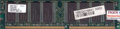 Hynix HYMD264646A8J-J AA PC-2700 512MB DDR1 333MHz Arbeitsspeicher RAM* r111