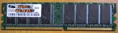 ProMOS V826664K24SATG-C0 PC2700U2533-0-B0 512MB DDR1 333MHz RAM* r142