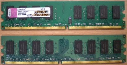 Kingston KFJ2888 2G PC2-4200U 2GB DDR2 533MHz 9905230-021 A02LF RAM* r188