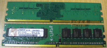 Kingston KVR533D2N 512 PC2-4200U 512MB DDR2 533MHz 9905260-043 A00LF RAM* r189