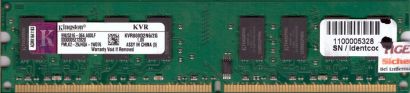Kingston KVR800D2N6 2G PC2-6400 2GB DDR2 800MHz 99U5316-064 A00LF RAM* r191