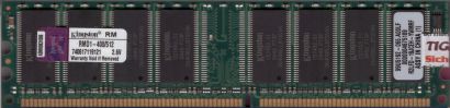 Kingston RMD1-400 512 PC-3200 512MB DDR1 400MHz 99U5192-065.A00LF RAM* r196