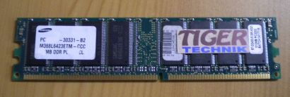 Samsung M368L6423ETM-CCC PC3200U-30331-B2 CL3 512MB DDR1 400MHz RAM* r216