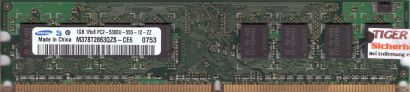 Samsung M378T2863QZS-CE6 PC2-5300 1GB DDR2 667MHz Arbeitsspeicher RAM* r224