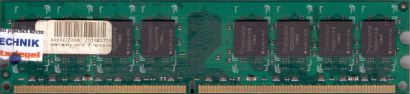Transcend PC2-6400 2GB DDR2 800MHz CL5 Arbeitsspeicher RAM DIMM Memory* r305