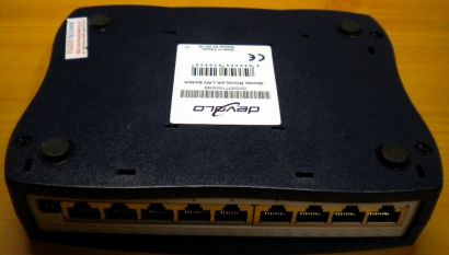 devolo MicroLink LAN Switch 8 Port Fast Ethernet 10 100 Mbits Port8 Uplink*nw368