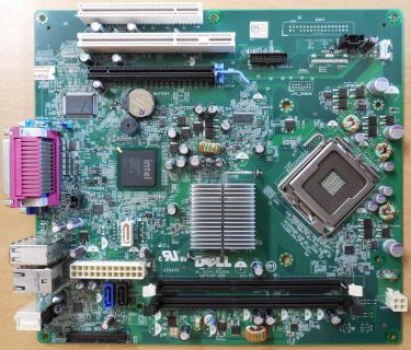 Dell Optiplex 380 Mainboard 0HN7XN Rev A01 Sockel 775 PCIe DDR3 Intel G41* m649