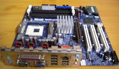 IBM Netvista M50 8189 FRU 73P0596 Rev2.8 Mainboard+IO So 478 AGP LAN SATA* m650