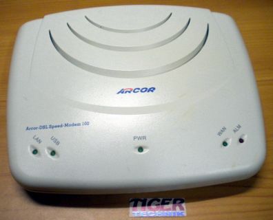 Arcor-DSL Speed-Modem 100 Ruoter ADSL ETHERNET USB* nw381