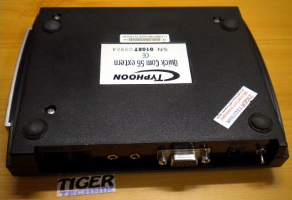 Fax Modem Typhoon Quick Com 56 extern* nw384