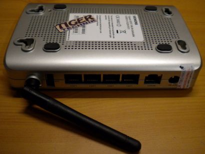 Siemens Gigaset SE551 WLAN dsl Router 108Mbit 1x USB LAN 4x 10 100 MBit* nw405