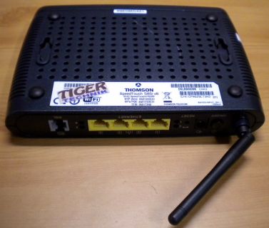 Thomson SpeedTouch 585i v6 Router ADSL2+ Modem WLAN 54 MBit* nw406