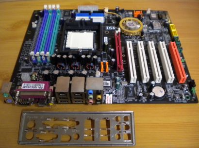 MSI K8N Neo2 Platinum MS-7025 Ver1 Mainboard+Blende Sockel 939 nForce3 GLAN*m665