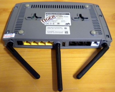 Fritz!Box Fon WLAN 7270 V3 Router Rot ADSL ADSL2+ 4-ports VOIP ISDN USB* nw419