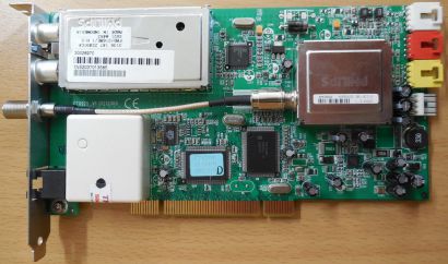 Medion Creatix CTX925 V.1 20026970 TV-TUNER 7134 DVB-T TV DVB-S Fax Modem* tk12