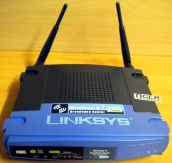 Linksys WRT54GL v1.1 Wireless-G 54Mbit 2.4GHz Broadband Router 4xLAN* nw425