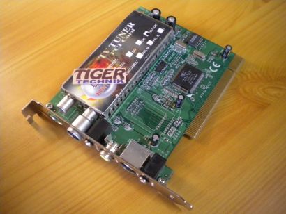 MENTOR TV 99 EU BG+DK TV Tuner Card Karte PCI FM TV S-VHS* tk25