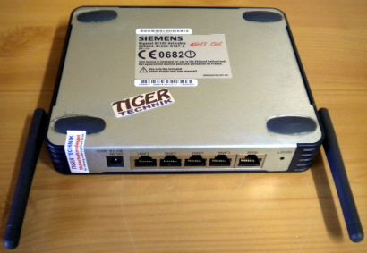 Siemens Gigaset SE105 dsl cable WLAN Router 4 Port Switch 11 Mbit* nw428