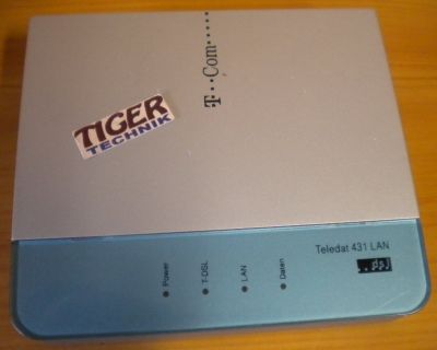 Deutsche Telekom Teledat 431 LAN ADSL Modem 1x port* nw431