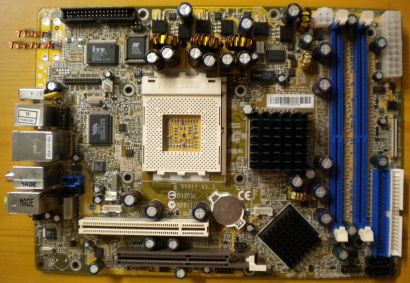 Shuttle XPC SN45GV2 S5011 V1.3 FN45U MB +Blende Sockel 462 SATA LAN Audio* m683