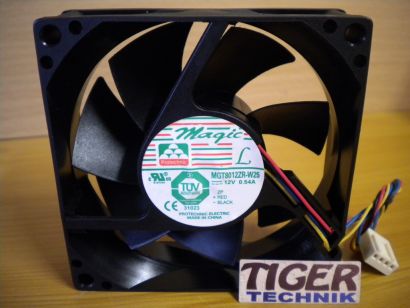 Cooler Master Magic MGT8012ZR-W25 80mm 4-pol 12V 0.54A Gehäuse Lüfter Fan* gl04