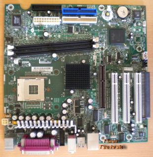 HP Compaq D510 Mainboard 283983-001 261981-001 + Blende Sockel 478 * m70