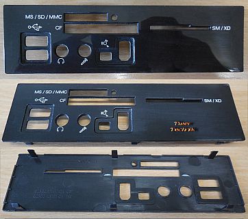 Medion MT6 20035556 Kartenleser E170968 USB Audio FireWire Blende Schwarz* pz203