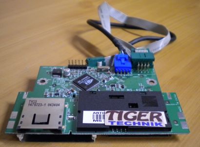 MEDION MT6 MED MT 313 20024126 Kartenleser+USB FireWire Audio Video Panel*pz207
