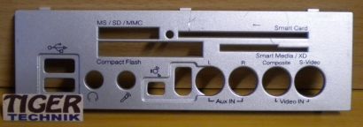 MEDION MT6 MED MT 313 20024126 Kartenleser+USB FireWire Audio Video Panel*pz207