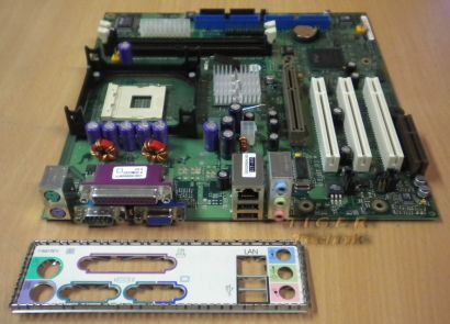 FSC D1520-A13 GS 2 Mainboard + Blende FSB533 DDR333 5.1 Sound AGP 4X* m206