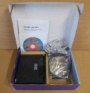 Telnet @DSL 101+ ADSL Modem Router 8Mbps Ethernet LAN USB Combo Modem* nw477