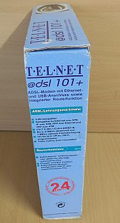 Telnet @DSL 101+ ADSL Modem Router 8Mbps Ethernet LAN USB Combo Modem* nw477